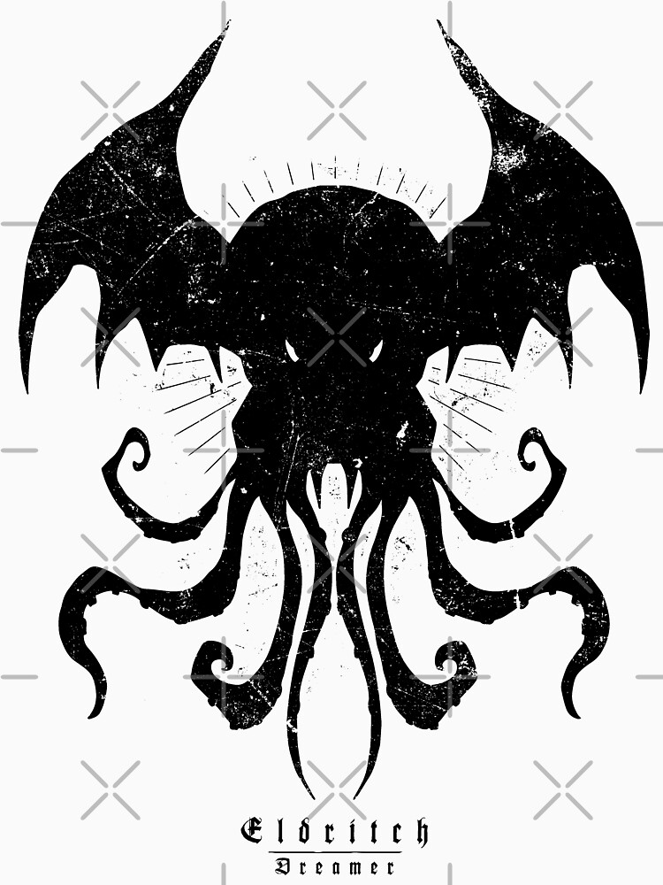 The Call of Cthulhu - White Edition - Eldritch Dreamer - Lovecraftian mythos wear von eldritchdreamer