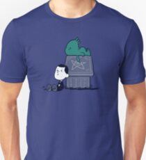 Camiseta ajustada Llamada de Snoophulhu