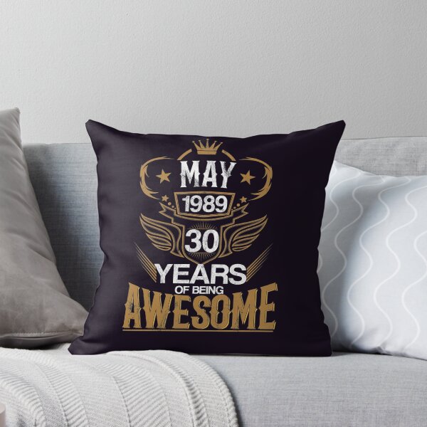 Item preview, Born in May 1989 30th Years of Being Awesome designed and sold by eaglestyle.