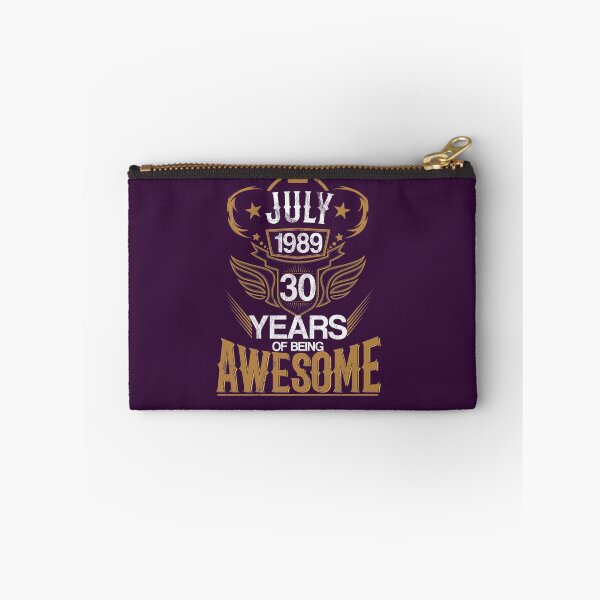 Item preview, Born in July 1989 30th Years of Being Awesome designed and sold by eaglestyle.
