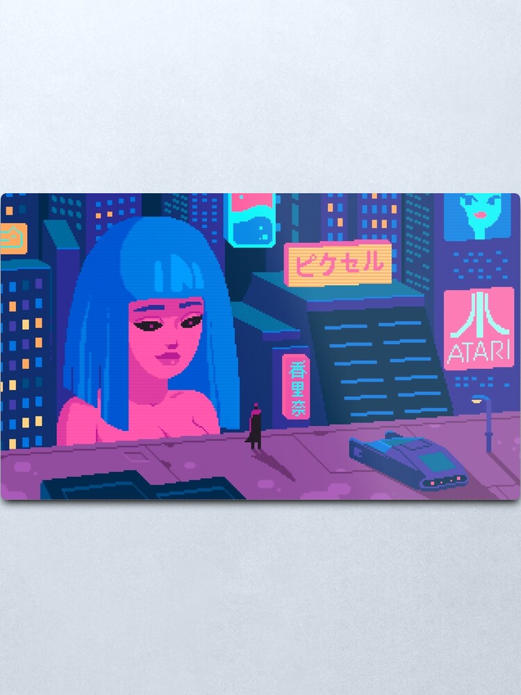 Alternate view of Blade Runner 2049 Pixel Metal Print