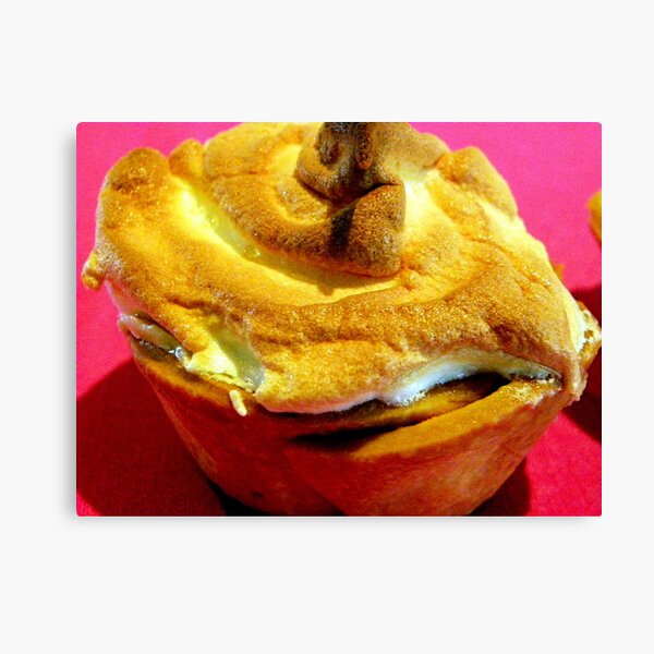 Lemon Meringue Tart Canvas Print