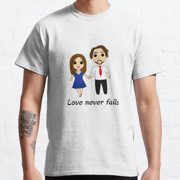 Jeff and Shaleia - Love Never Fails Classic T-Shirt