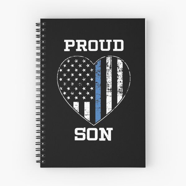 Item preview, Thin Blue Line Proud Son designed and sold by teesaurus.