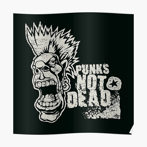 Punks Not Dead Wall Art 