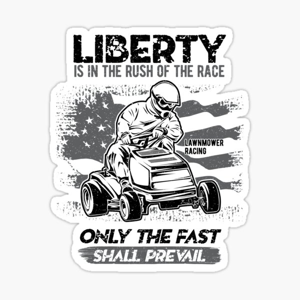 Lawn Mower Bubble Mower - Lawn Mower - Sticker