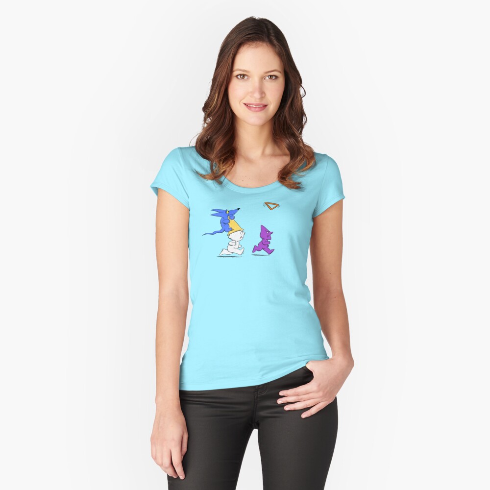 Item preview, Fitted Scoop T-Shirt designed and sold by laurengramprey.