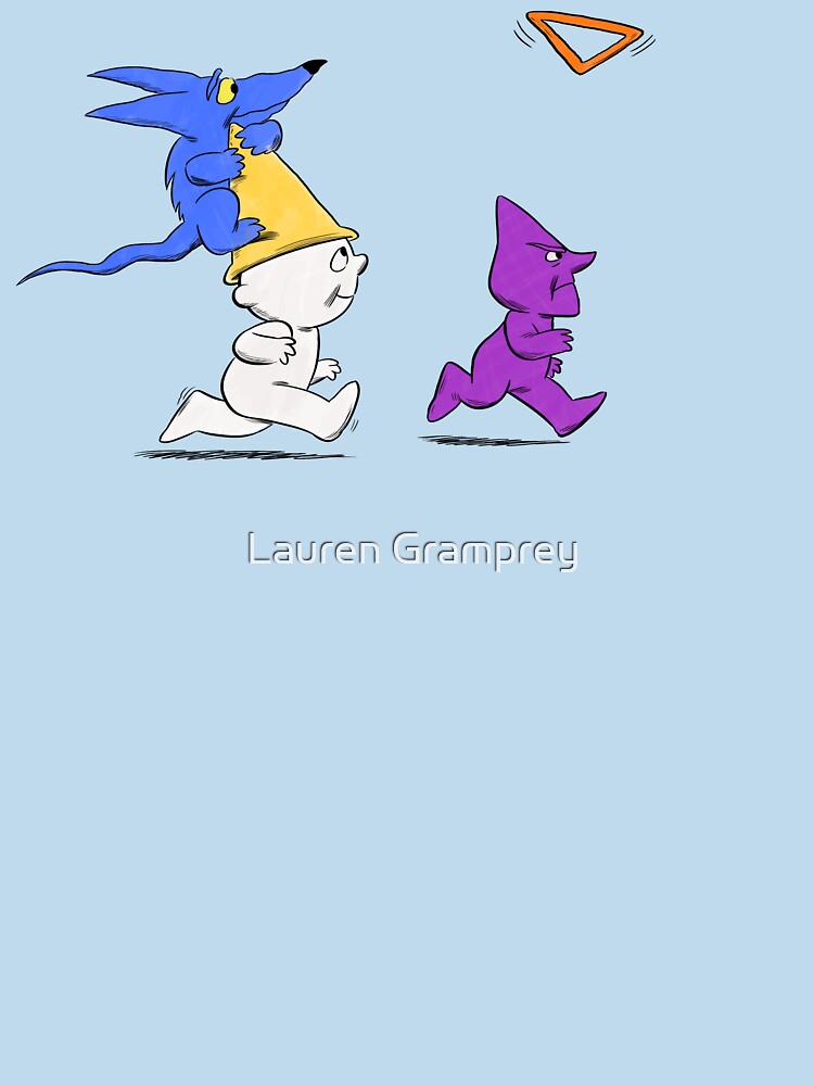Thumbnail 7 of 7, Essential T-Shirt, Triangle Toss designed and sold by laurengramprey.