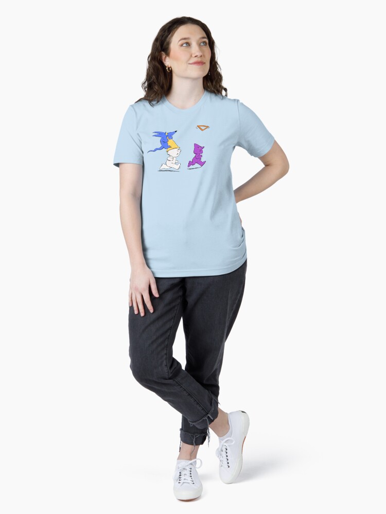 Thumbnail 4 of 7, Essential T-Shirt, Triangle Toss designed and sold by laurengramprey.