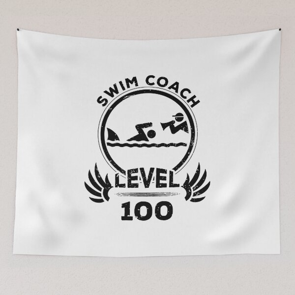 Item preview, Level 100 Swim Coach Swimming Trainer Gift designed and sold by oberdoofus.