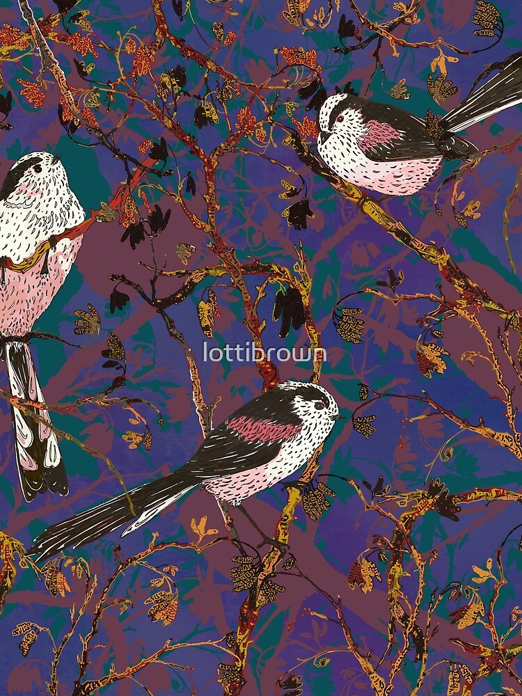 Lovely Little Long-tailed Tits by lottibrown