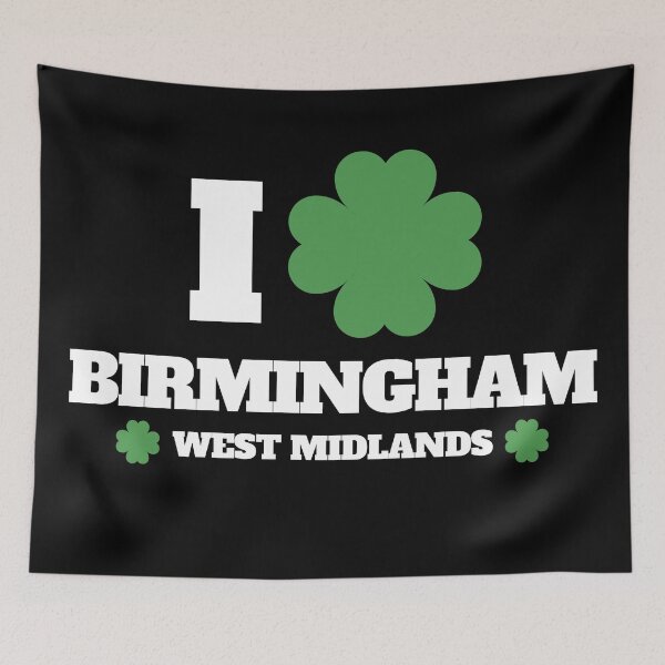 Item preview, I Love Irish Birmingham, West Midlands for St. Patricks Day designed and sold by elhefe.