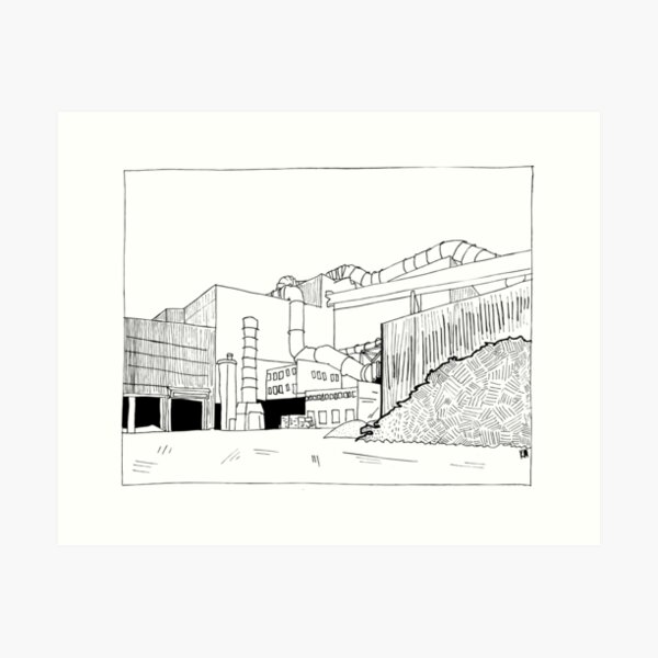 2019 01 25 building Art Print