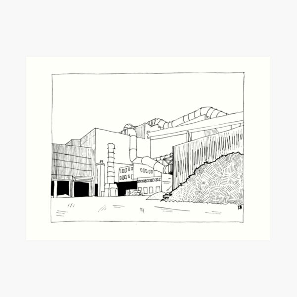 2019 01 25 building Art Print