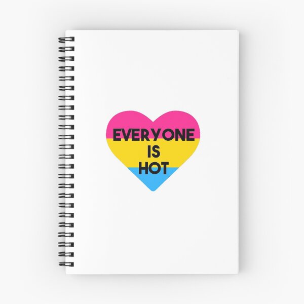 Item preview, Everyone is Hot - Pansexual Heart designed and sold by codytheclod.