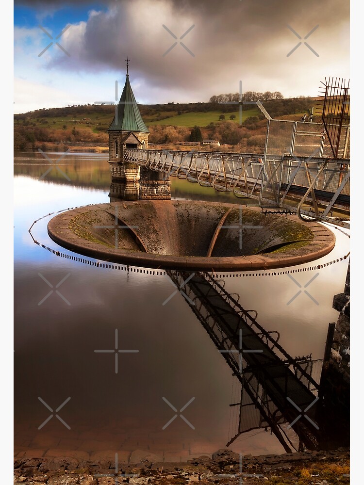 "The overflow at Pontsticill reservoir" Poster for Sale by