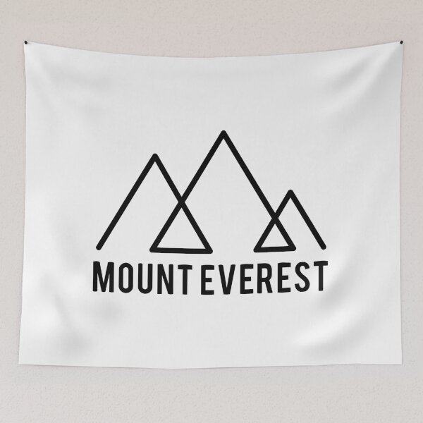 Item preview, Mount Everest Lines Mountains designed and sold by Studio Pico.