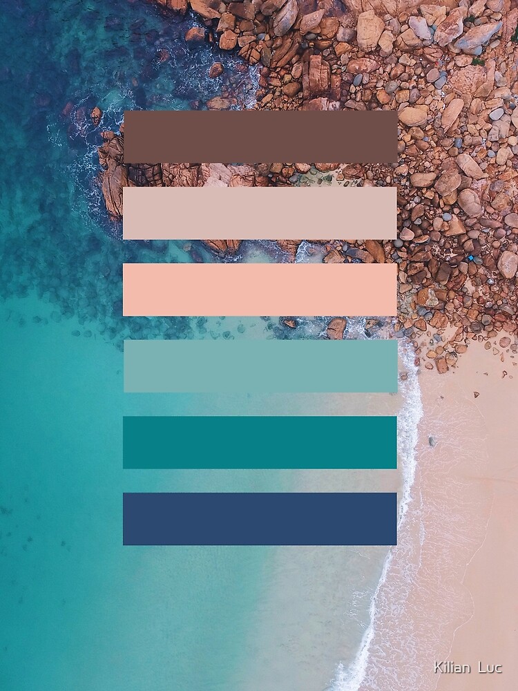 Download Paleta de colores de la playa Free