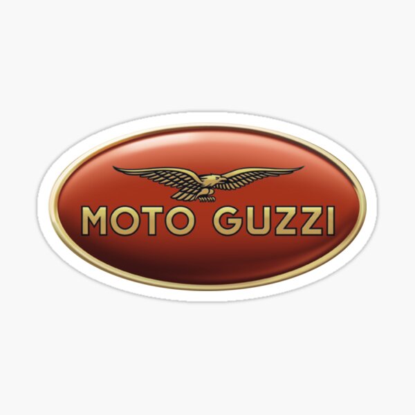 Moto Guzzi Pegatina