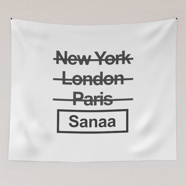 Item preview, Yemen Sanaa City Text design designed and sold by GetItGiftIt.
