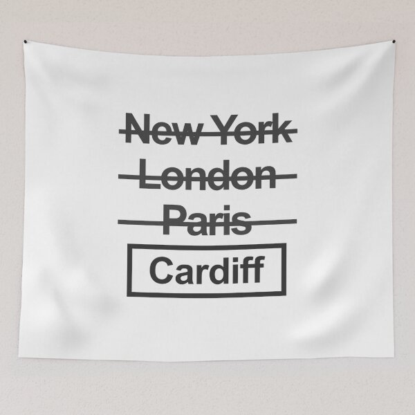 Item preview, Wales Cardiff City Text design designed and sold by GetItGiftIt.