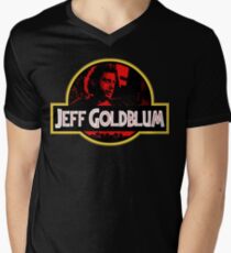 JURASSIC GOLDBLUM Men's V-Neck T-Shirt