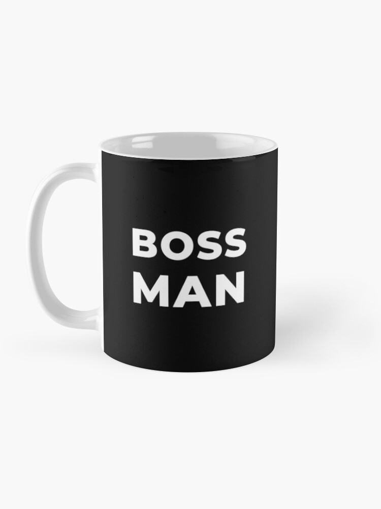 Alternate view of Boss Man Coffee Mug