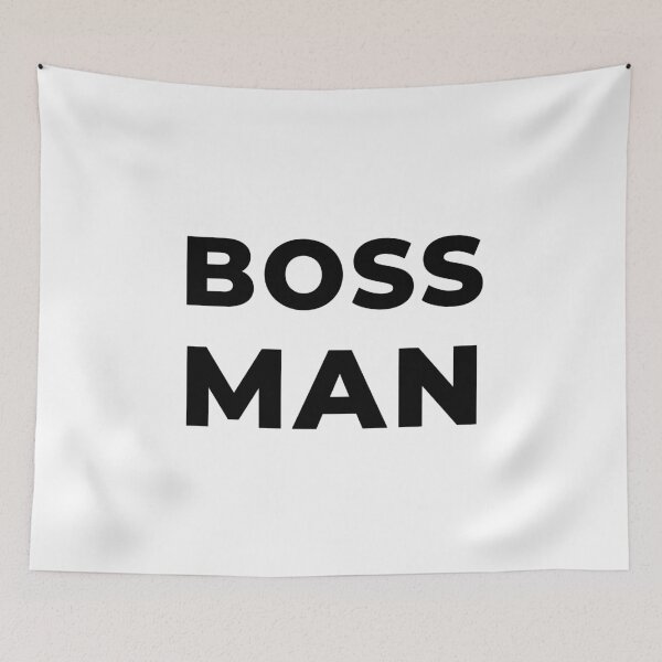 Item preview, Boss Man (Inverted) designed and sold by inspire-gifts.