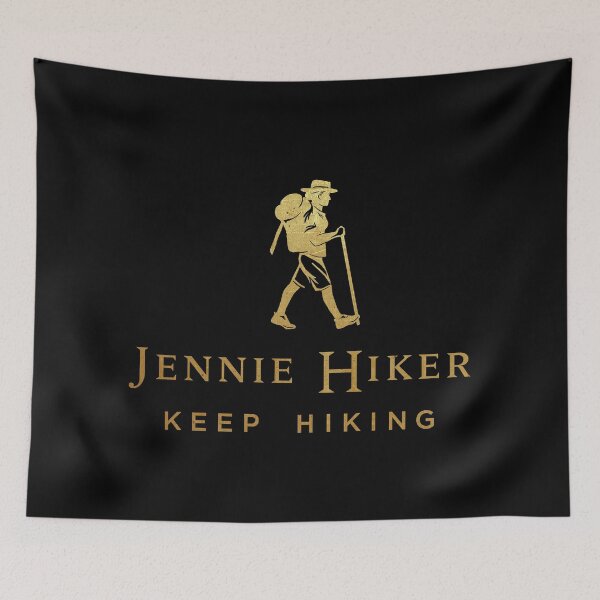 Item preview, Jennie hiking -Jennie Hiker Keep Hiking Black Label designed and sold by Vash Chen.