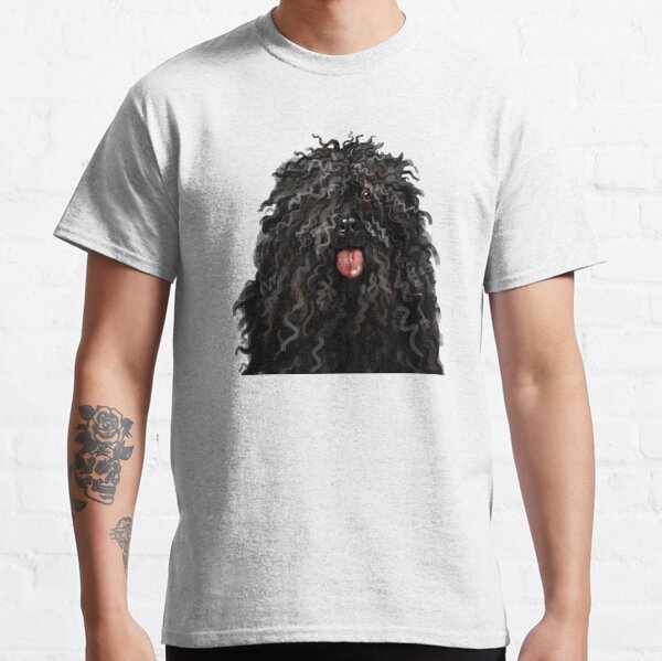 Black Puli Dog Classic T-Shirt