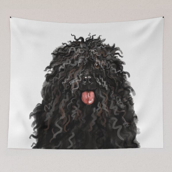 Item preview, Black Puli Dog designed and sold by bignosework.