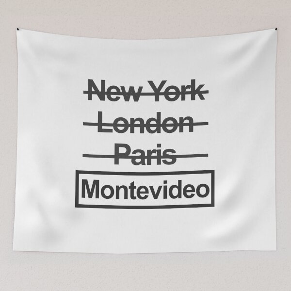 Item preview, Uruguay Montevideo City Text design designed and sold by GetItGiftIt.