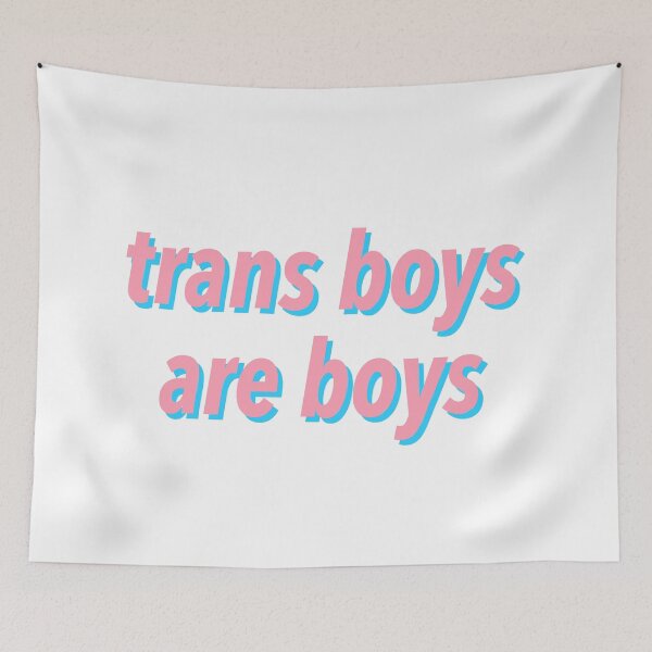 Item preview, trans boys are boys designed and sold by justsomethings.