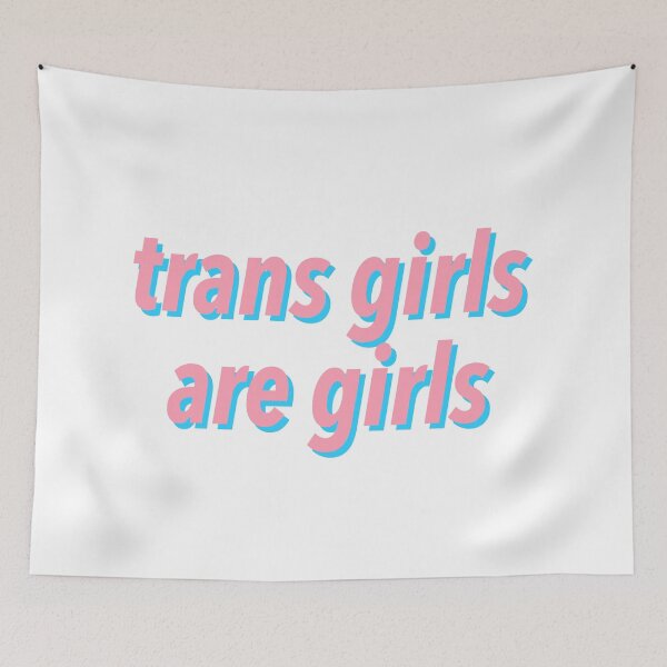 Item preview, trans girls are girls designed and sold by justsomethings.