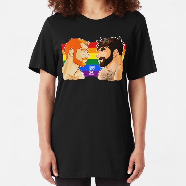 ADAM + BEN - GAYPRIDE Slim Fit T-Shirt