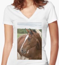 For the Love of Lucy Women's Fitted V-Neck T-Shirt