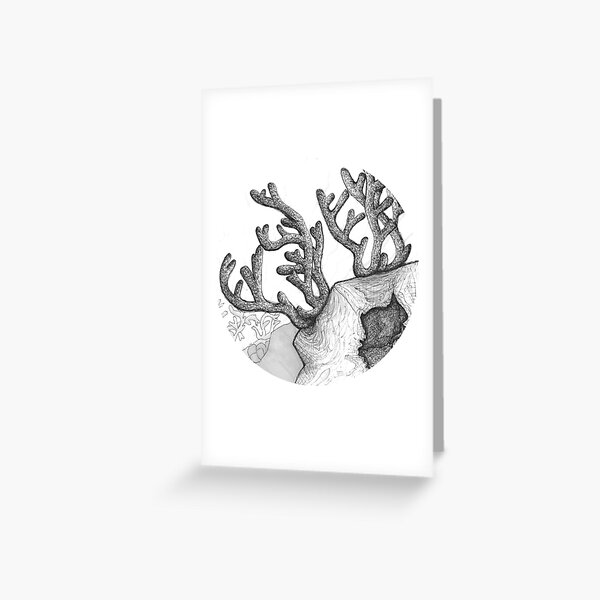 Reach (Coral Scene) Greeting Card