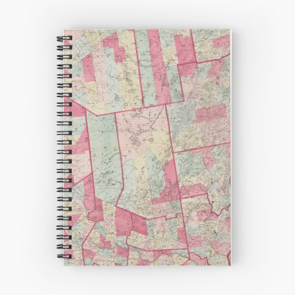Item preview, Vintage Map of The Adirondack Mountains (1865) designed and sold by BravuraMedia.