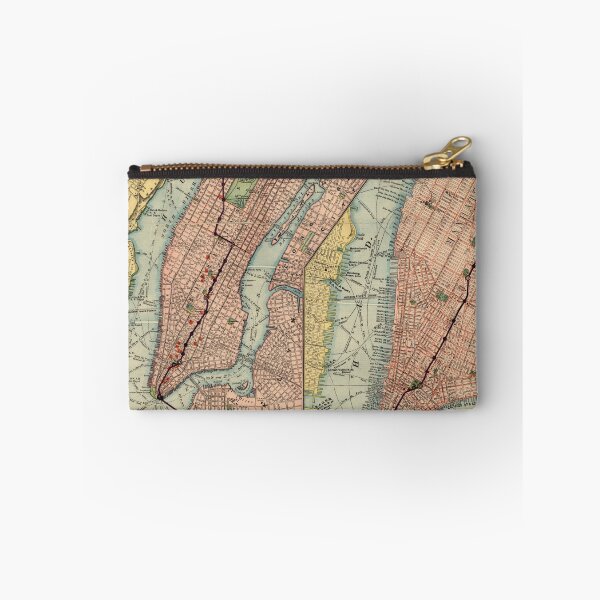 Item preview, Vintage NYC Subway Map (1903) designed and sold by BravuraMedia.