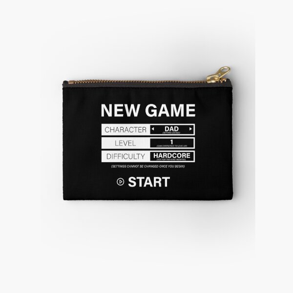 Item preview, New Dad - New Game Intro Screen designed and sold by MartineMeeka.