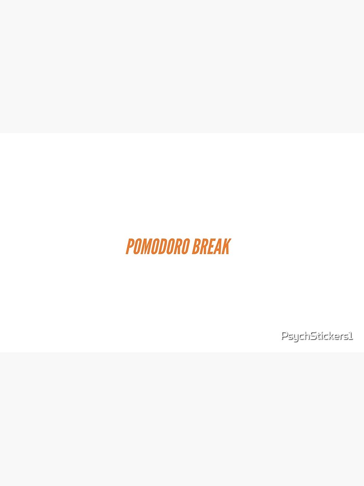pomodoro break