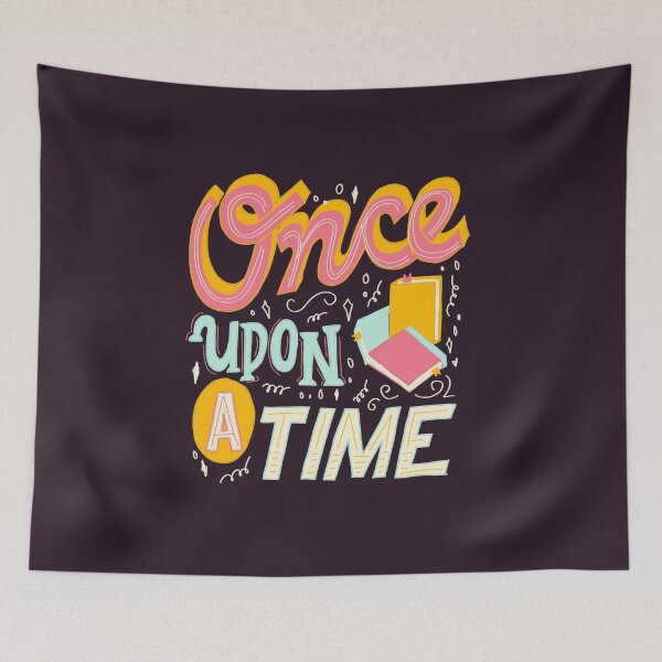 Item preview, Once Upon A Time Book Lover Bookish Merch Bookworm Book Nerd T-Shirt designed and sold by abbymalagaART.