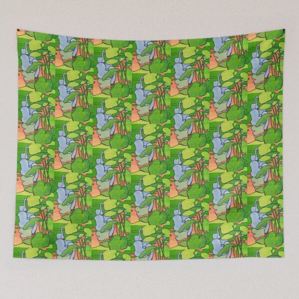 Item preview, Two Swans among Lotus Plants by Hans Christiansen designed and sold by neonwulf.