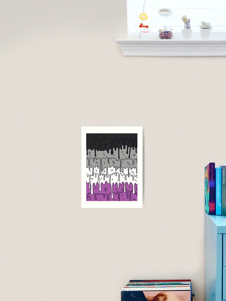 Cute Pride Pastel Melting Pride Design, Asexual flag Coffee Mug by  LimolidaDesignStudio_Art_Pattern_Illustr