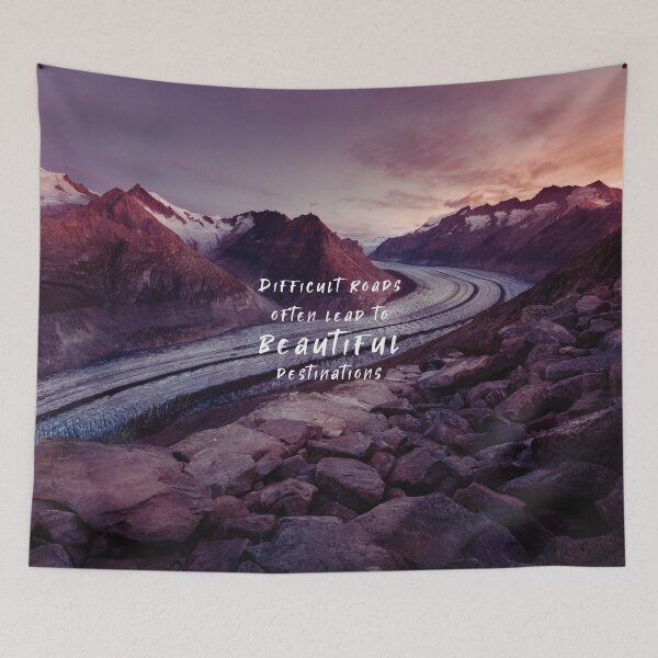 Item preview, Difficult roads often lead to beautiful destinations designed and sold by McEvoy Athletic Co.