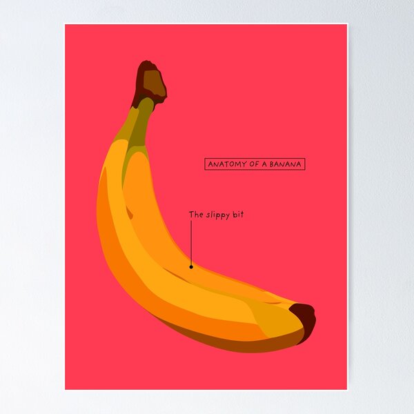 Item preview, Anatomy of a Banana designed and sold by helengarvey.