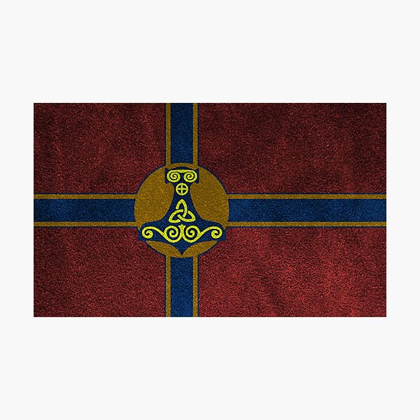 Item preview, Norse Flag designed and sold by FantasySkyArt.