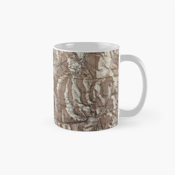 Item preview, Vintage Map of The White Mountains (1870) designed and sold by BravuraMedia.