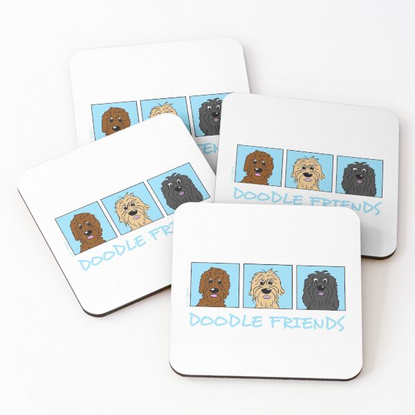 Item preview, 3 Doodle Friends designed and sold by LivHana.