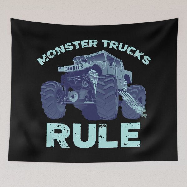Item preview, Monster Truck Rule designed and sold by artworkbyrihen.